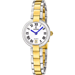 Reloj Festina Mujer F20785/1 Acero Bicolor Dorado Analógico