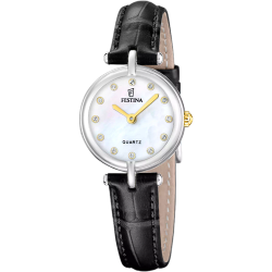Reloj Festina Mujer F20787/4 Acero Piel Roja Analógico