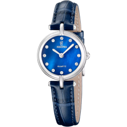 Reloj Festina Mujer F20787/5 Acero Piel Azul Analógico