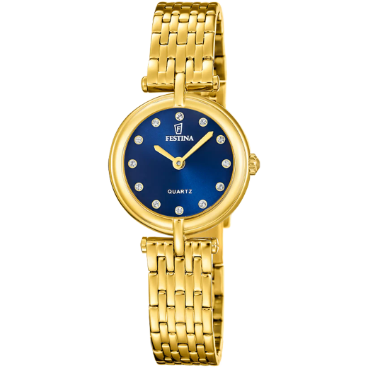 Reloj Festina Mujer F20790/3 Acero Dorado Analógico