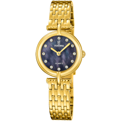 Reloj Festina Mujer F20790/4 Acero Dorado Analógico