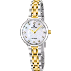 Reloj Festina Mujer F20792/1 Acero Bicolor Dorado Analógico