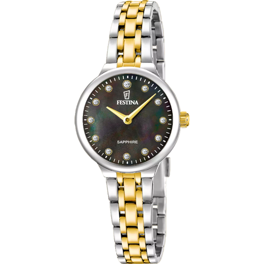 Reloj Festina Mujer F20792/3 Acero Bicolor Dorado Analógico