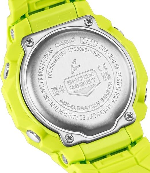 Reloj G-Shock Casio Hombre GBA-950-9A3 Sport Verde Analógico-Digital
