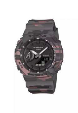 Reloj G-Shock Hombre GA-2100CM-8A Sport Camuflaje Gris Analógico-Digital