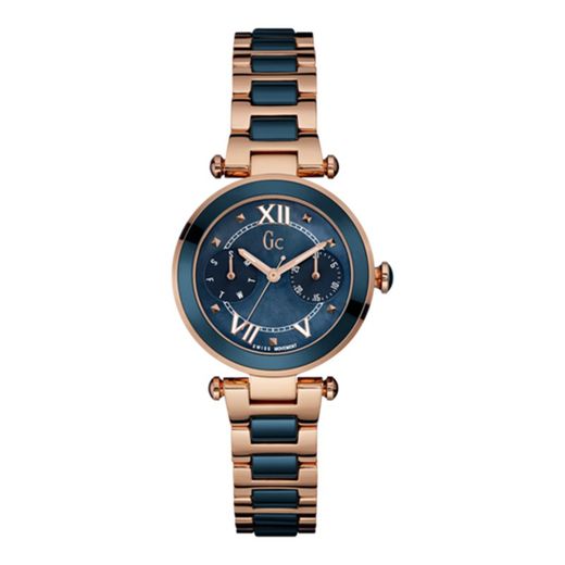 Rellotge GC Dona Y06009L7 Acer Blau Rosat