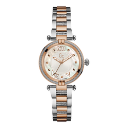 Reloj GC Mujer Y18002L1 Acero Plateado Bicolor Rose Analógico
