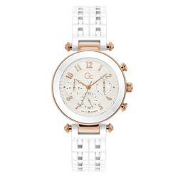 Reloj GC Mujer Y65001L1MF Sport Blanco Analógico