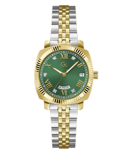 Reloj GC Mujer Z44002L9MF Acero Plateado Bicolor Dorado Analógico