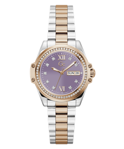Reloj GC Mujer Z53005L3 Bolt Lady Acero Bicolor Rose Analógico