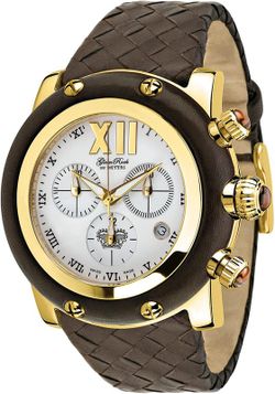 Reloj Glam Rock Hombre GR10170 Cuero Marron
