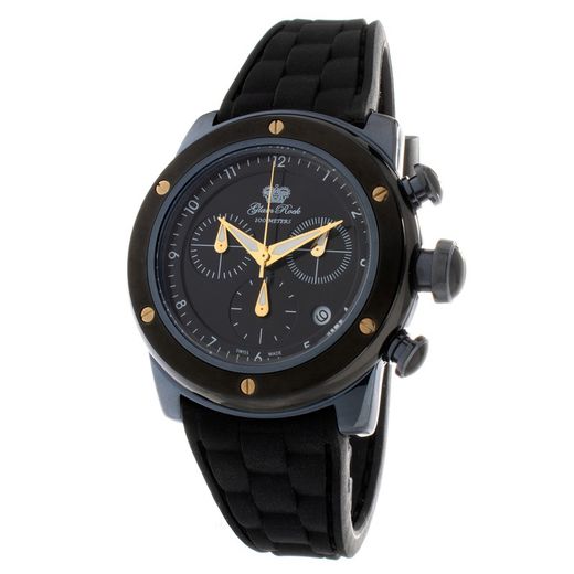 Montre Glam Rock pour femme GR50112 en silicone noir