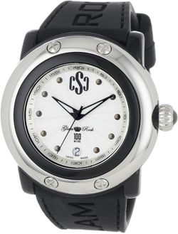 Reloj Glam Rock Mujer GR62020 Silicona Negro