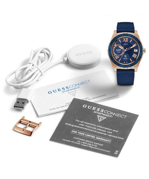 Reloj Guess Hombre C1001G2 Touch Ace Mens Connect Azul Smartwatch