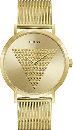 Reloj Guess Hombre GW0049G1 Imprint Acero Malla Dorado
