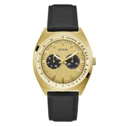 Reloj Guess Hombre GW0212G1 Piel Negra