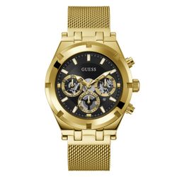 Relógio masculino Guess GW0582G2 tapete dourado