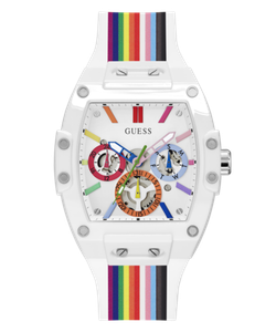Reloj Guess Hombre GW0720G1 Plástico Blanco Analógico