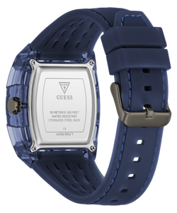Reloj Guess Hombre GW0959G1 Phoenix Acero Azul Analógico