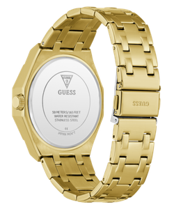 Reloj Guess Hombre GW0960G2 Kryptonite Acero Dorado Analógico