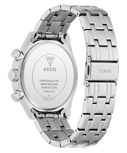 Reloj Guess Hombre GW0971G1 Dawson Acero Plateado Cronógrafo Analógico