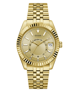 Reloj Guess Hombre GW0977G2 Jaden Acero Dorado Analógico