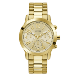 Reloj Guess Hombre GW1006G2 Parker Cronógrafo Acero Dorado Analógico