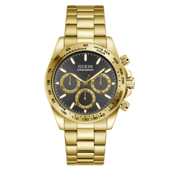 Reloj Guess Hombre GW1058G2 Arthur Cronógrafo Acero Dorado Analógico