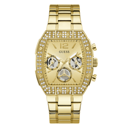 Reloj Guess Hombre GW1068G2 Phoenix Cronógrafo Acero Dorado Analógico