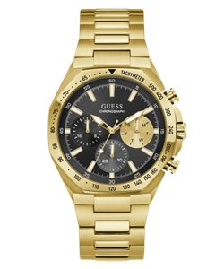 Reloj Guess Hombre GW1122G2 Cronógrafo Acero Dorado Analógico