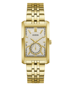 Reloj Guess Hombre GW1125G2 Acero Dorado Analógico