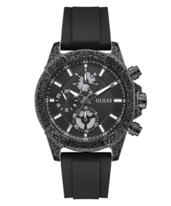 Reloj Guess Hombre GW1135G3 Sport Negro Acero Negro Analógico