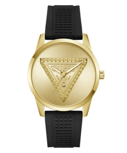 Reloj Guess Hombre GW1143G2 Sport Negro Acero Dorado Analógico