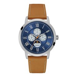 Reloj Guess Hombre W0870G4 Piel Marrón Delancy