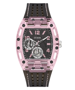 Reloj Guess Hombre GW0032G3 Sporting Negro Bicolor Rosa Analógico