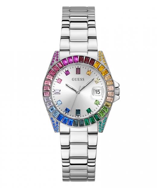 Montre Guess pour femme GW0475L4 en acier et zircone multicolore