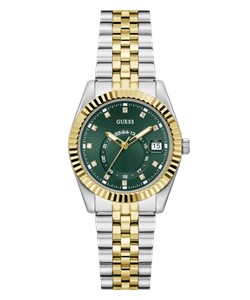 Reloj Guess Mujer GW0936L3 Jada Acero Plateado Bicolor Dorado Analógico