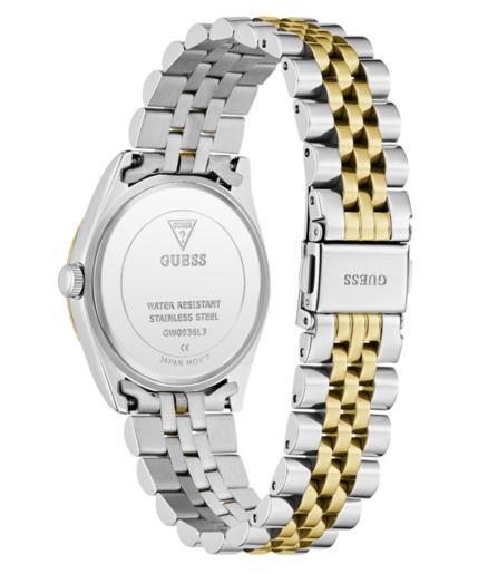 Reloj Guess Mujer GW0936L3 Jada Acero Plateado Bicolor Dorado Analógico