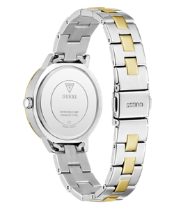 Reloj Guess Mujer GW0944L3 G Lace Acero Plateado Bicolor Dorado Analógico