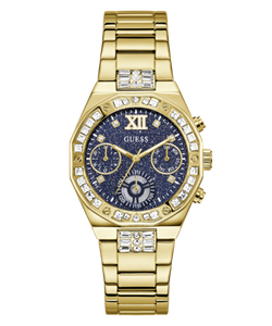 Reloj Guess Mujer GW1116L2 Cronógrafo Acero Dorado Analógico