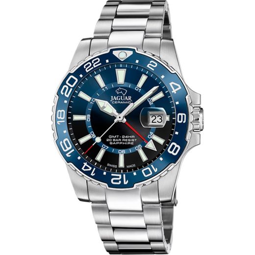 Jaguar Men's Watch J1011/2 Steel GMT