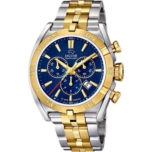 Jaguar Men's Watch J855/A Two-Tone Gold Steel Executive