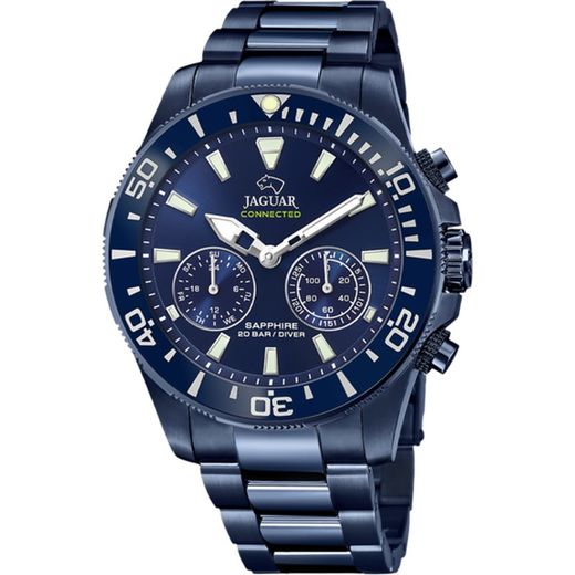 Montre connectée Jaguar pour homme J930/1 Bleu