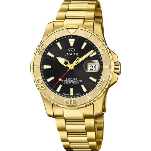 Jaguar Men's Watch J971/3 Couple Diver Gold