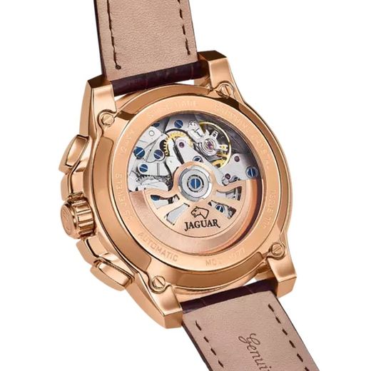 Jaguar Herrenuhr J977/1 Braunes Leder Le Chronographe