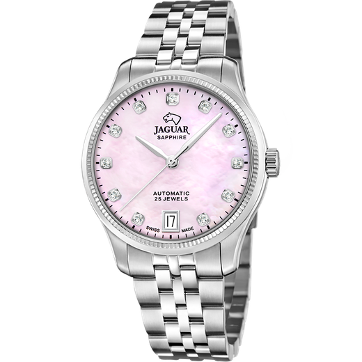 Reloj Jaguar Mujer J1000/4 Swiss Made Acero Automático