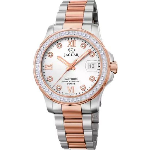 Reloj Jaguar Mujer J894/1 Acero Bicolor Rosa Executive