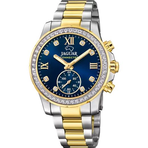 Jaguar Women's Watch J982/3 Connected Lady Two-Tone Gold Steel