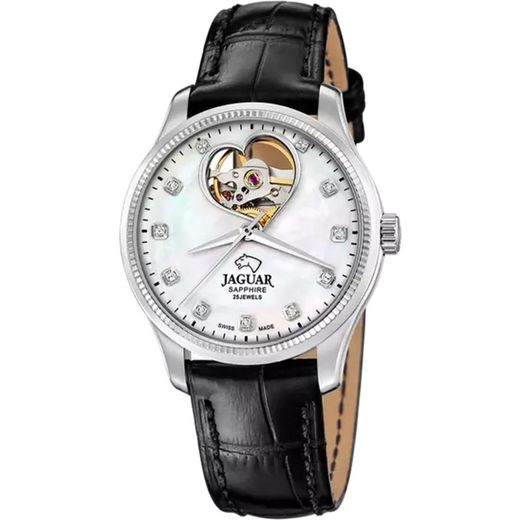 Jaguar Women's Watch J994/A Black Leather Coeur