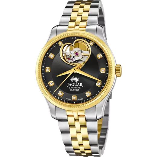 Jaguar Women's Watch J995/2 Two-Tone Gold Steel Coeur